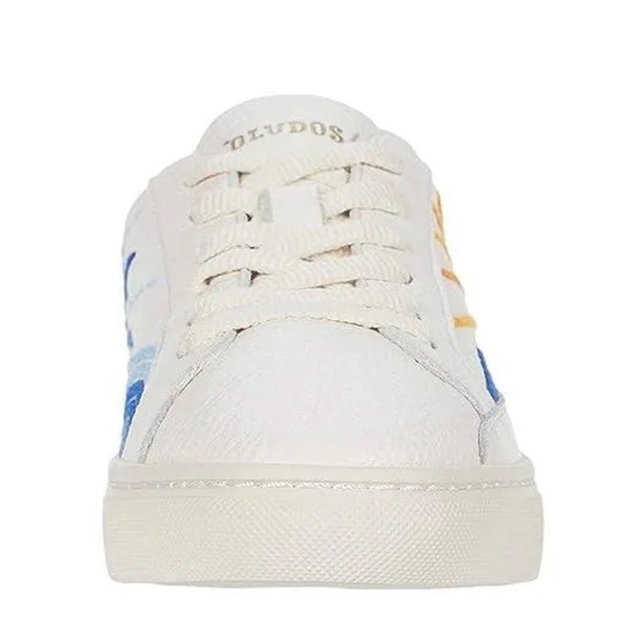 Soludos Women’s Sunrise Sunset Sneaker White Size 7 - Picture 6 of 6